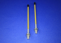 Antenna system 2.4 GHz with aluminum socket with yellow safety tube