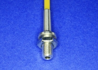 Antenna system 2.4 GHz with aluminum socket with yellow safety tube