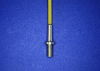 Antenna system 2.4 GHz with aluminum socket with yellow safety tube