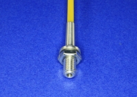 Antenna system 2.4 GHz with aluminum socket with yellow safety tube