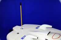 Antenna system 2.4 GHz with aluminum socket with yellow safety tube