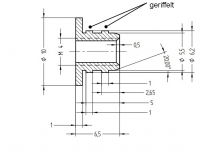 Einpress-Muttern Alu  M4