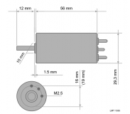 E-Motor Lehner Bürstenlos 1535 high amp Version