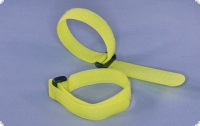 Cable ties with diverting loop, detachable