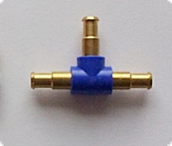 Schlauchverbindung T-Verteiler / Innen 3,3 mm