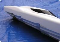 Shooter package kit 3-step mono racing boat fiberglas epoxy hull
