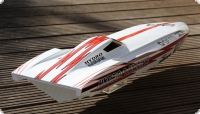 Chief package kit 3-step mono racing boat Carbon&Aramid Epoxy hull