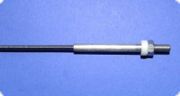 Sparepart Streight shaft 4/M4 metric with 3,2 mm LEFT flexcable