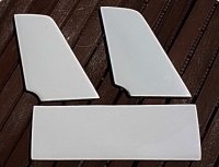 Spoilersatz SET Front&Heckflügel f. T-5  Hydroplane