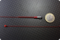 Antenne Micro H&M mit Wendel, 18 cm rot SONDERPREIS!