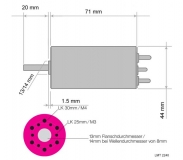 E-Motor Lehner Bürstenlos 2240 HighAmp Version