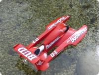 T-4  Twin Wing Hydroplane MS 1:10 Kohlefaser&Aramid