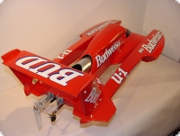 T-4  Twin Wing Hydroplane MS 1:10 Kohlefaser&Aramid