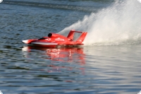 T-4 Twin Wing Hydroplane MS 1:10 WE Carbon & Aramid