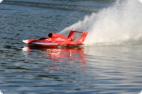 T-4  Twin Wing Hydroplane MS 1:10 Kohlefaser&Aramid