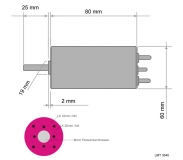 E-Motor Lehner Bürstenlos 3040 high amp Version