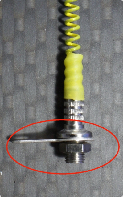 Antennen Montagesockel einzeln f. Wendelantenne Micro 18 cm