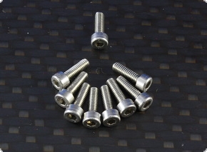 Zylinderschraube mit Innensechskant M2,5 x 8 mm Edelstahl