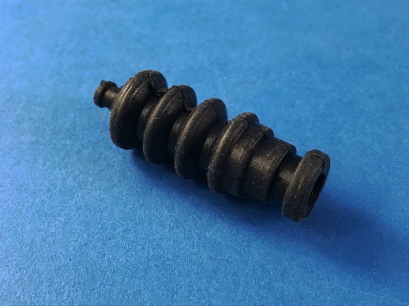 Bellows  cylindrical Elastic rubber bellows