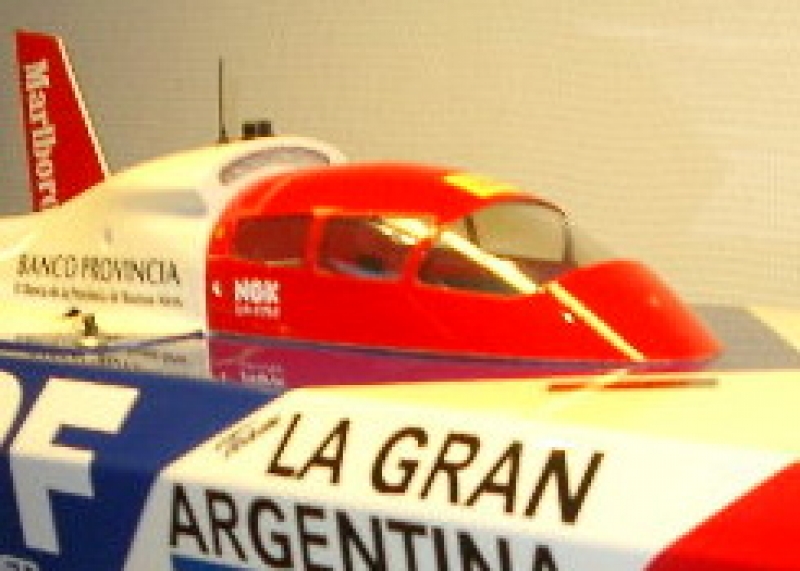 Clear view cockpit drivers cab La Gran Argentina
