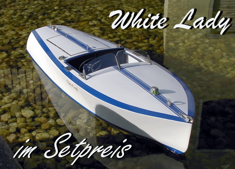 White Lady Speedster in the set price GRP / Mahogany Runabout Speedster mode