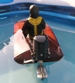 Choppy Fiberglas 1:5 Outboard-Racer model