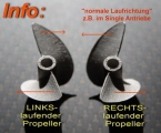 Propeller H&M Z46,5-1,4  linkslaufend RESTPOSTEN