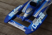 T-5 Hydroplane Fiberglass-Hull blue version PACKAGE KIT