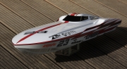 Chief 3-step-Mono Carbon&Aramid Sandwich hull