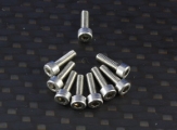 Cylinder screw with hexagon socket M2,5 x 10 mm stainless steel