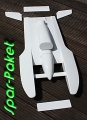 T-5 Hydroplane Fiberglass-Hull white version version PACKAGE KIT T-5 Hydroplane Fiberglass-Hull white version version PACKAGE KIT