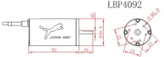 Leopard LBP4092-B/2Y  Brushless Motor 4polig 1390kV