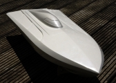 FireBold - the new mono & FSR racing boat - with laminated flood chamber!