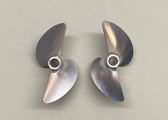 Aluminium propeller pair Hydro 45 mm with Dog Drive -RTR-