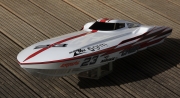 Chief 3-step mono racing boat  + Decal Sheet