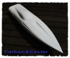 Watersnake WE Carbon & Aramid Sandwich  hull white colored