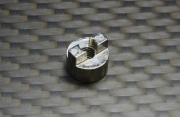 Dog Drive M4 thread / 10 mm brass chrom plated